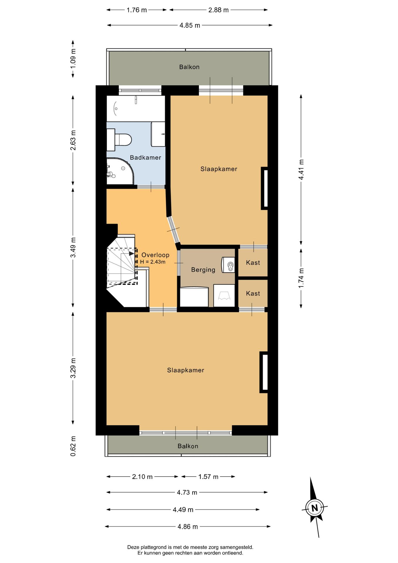 Photo 44 of Van 's-Gravesandestraat 26-B