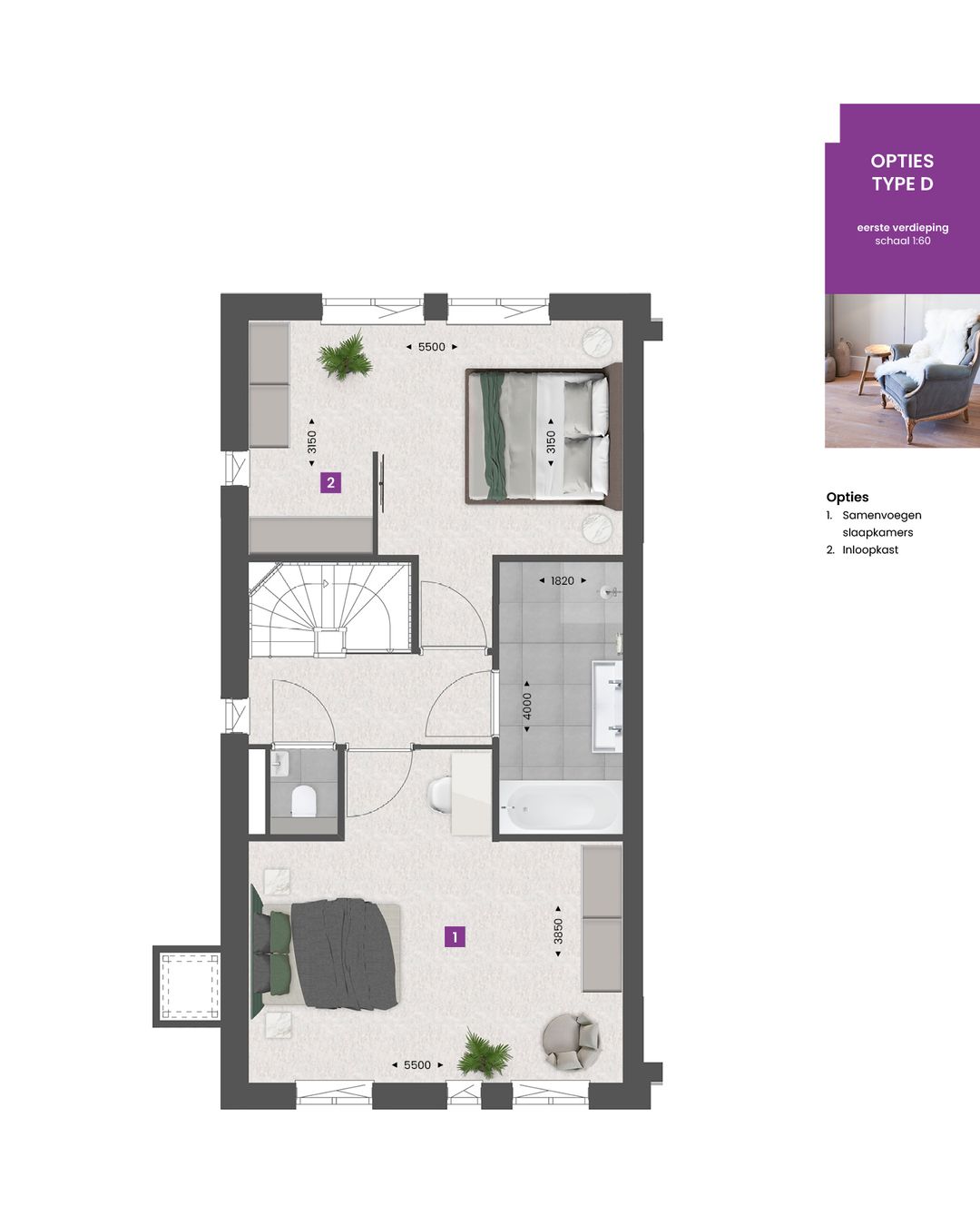 Foto 7 van Tweekapper | TYPE D (Bouwnr. 208)