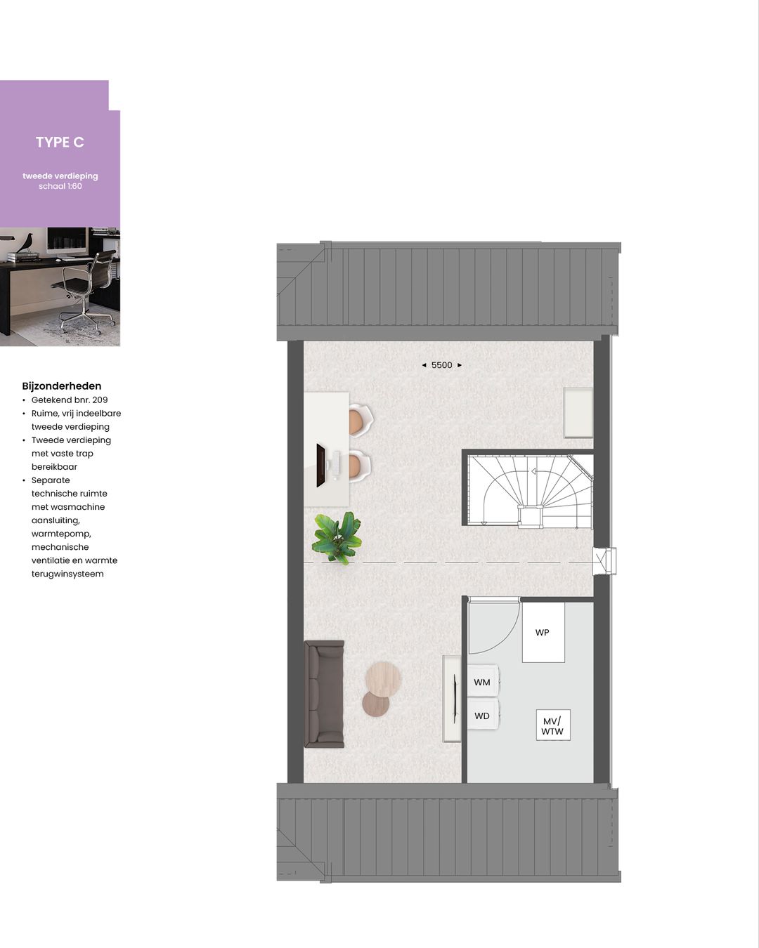 Foto 8 van Tweekapper | TYPE C (Bouwnr. 209)