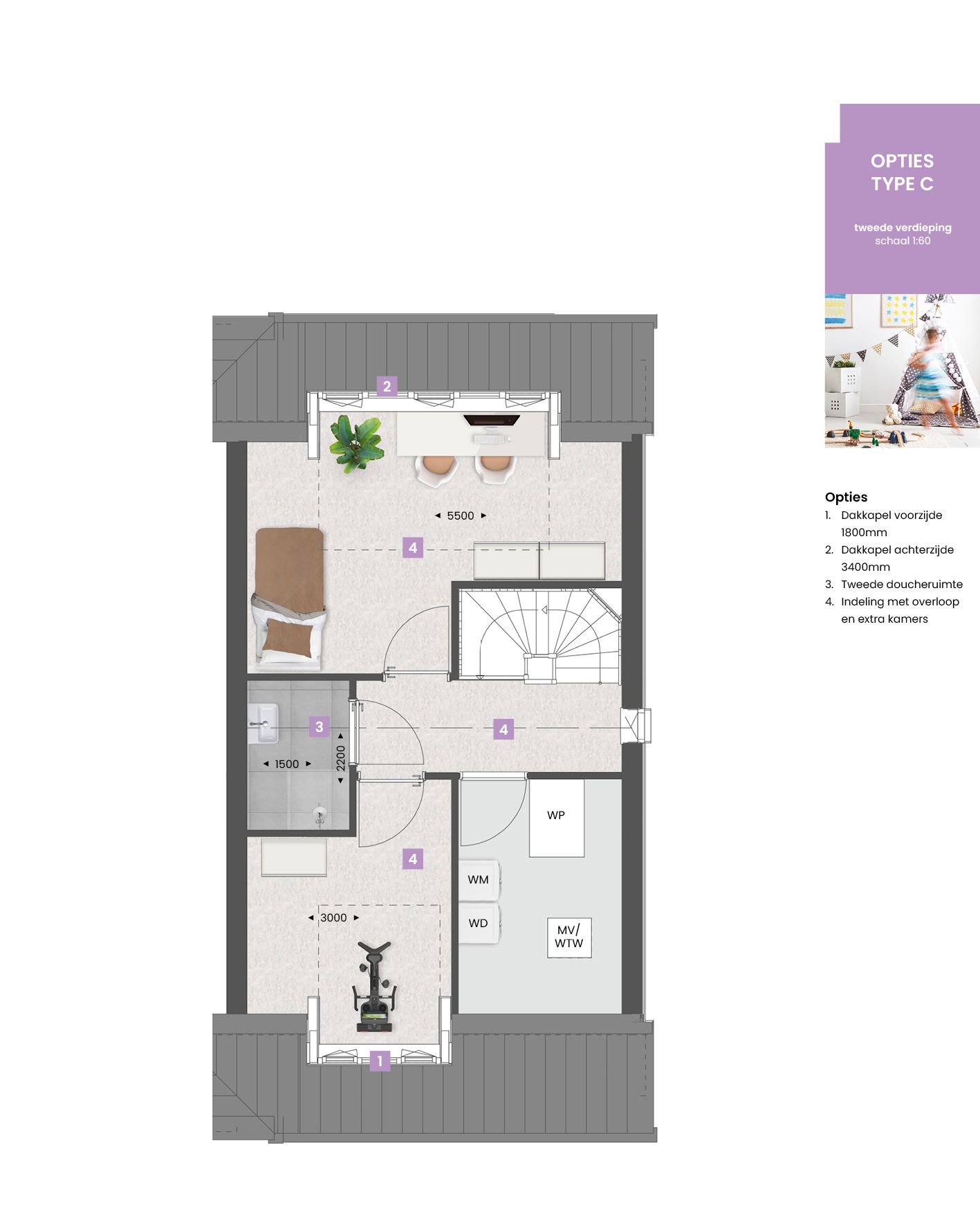 Foto 9 van Tweekapper | TYPE C (Bouwnr. 209)