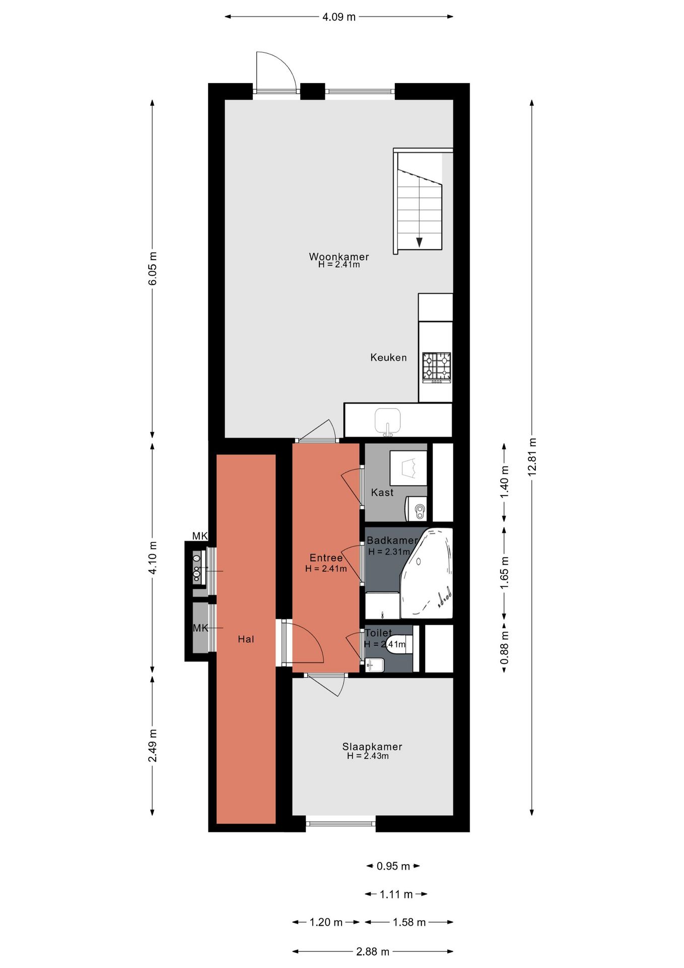 Foto 34 van Valkestraat 18-A
