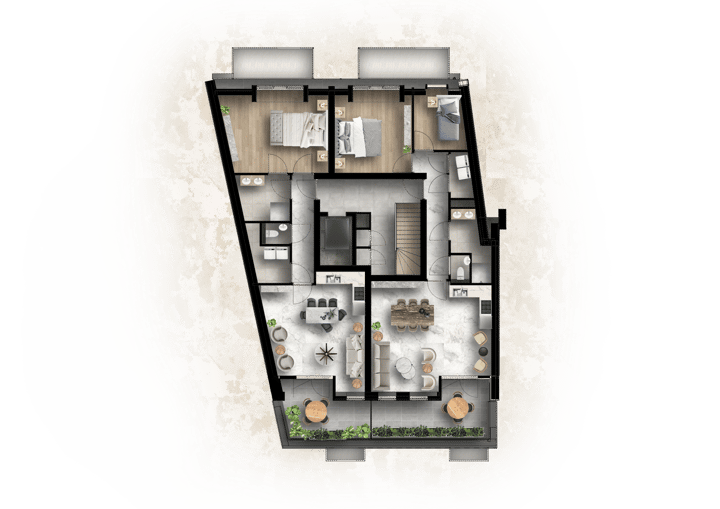 Foto 3 van Appartement (Bouwnr. 5)