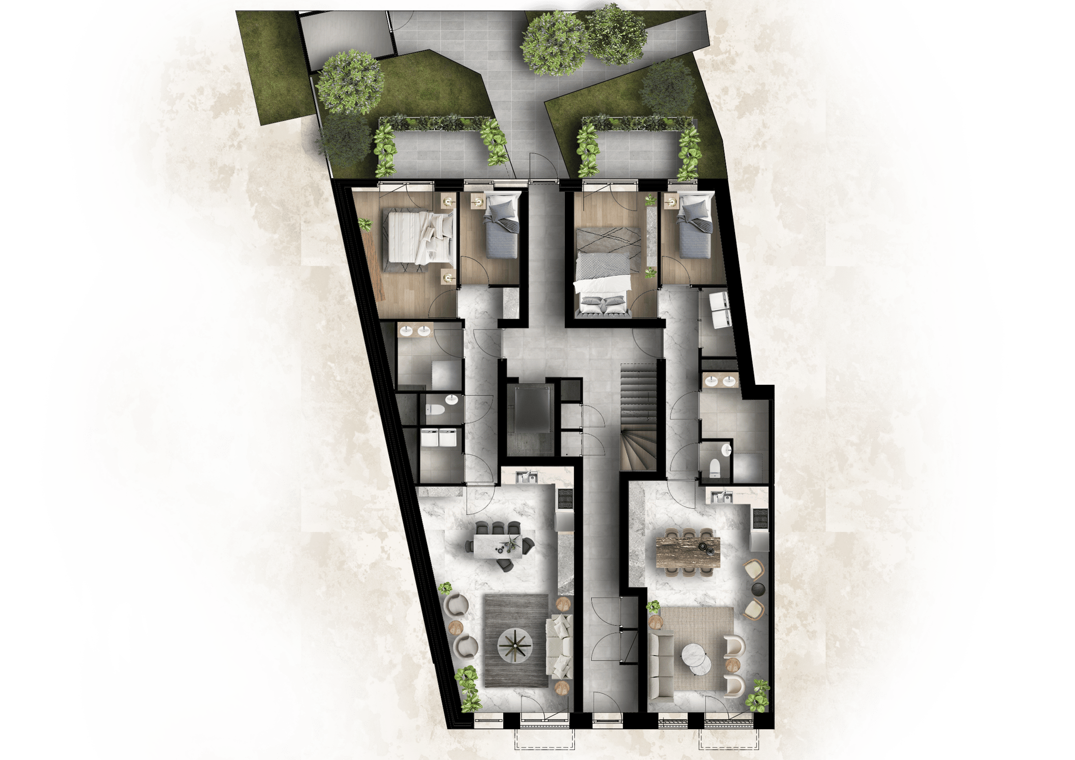 Foto 3 van Appartement (Bouwnr. 2)