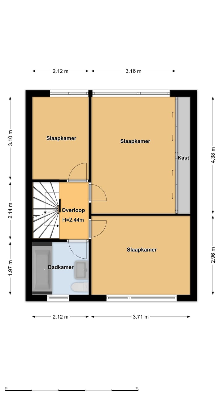 Tussenwoning te koop: Spanker 7, Loosdrecht