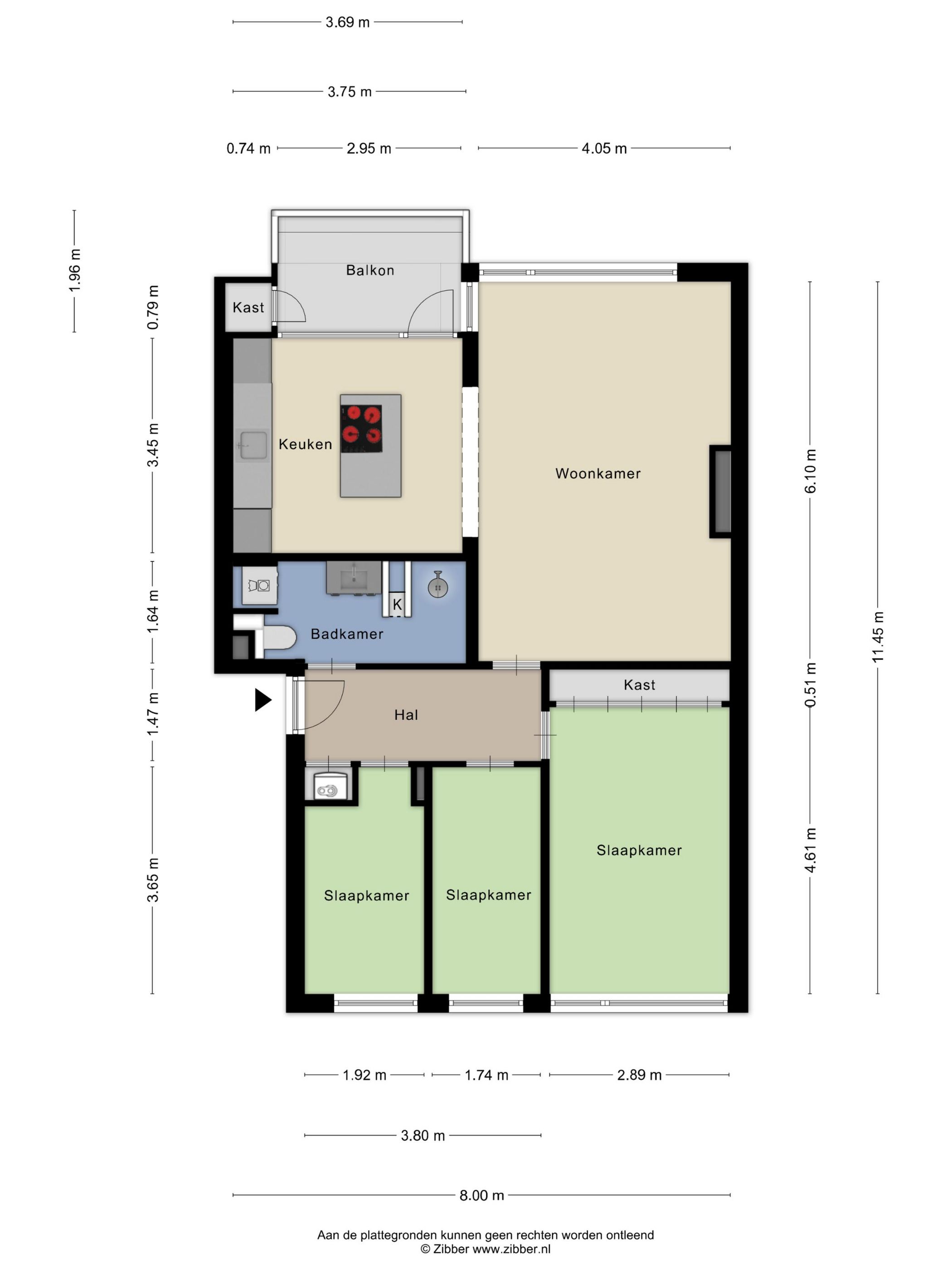 Foto 51 van de Ruyterstraat 8-F6