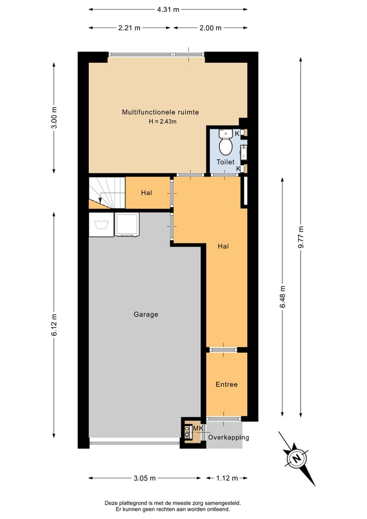 Tussenwoning te koop: Brigantijn 69, Brielle