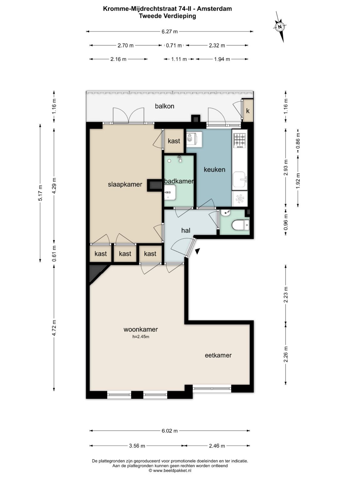 Foto 36 van Kromme-Mijdrechtstraat 74-2