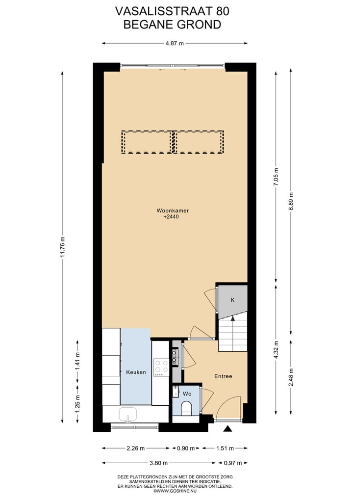 Tussenwoning te koop: Vasalisstraat 80, Almere
