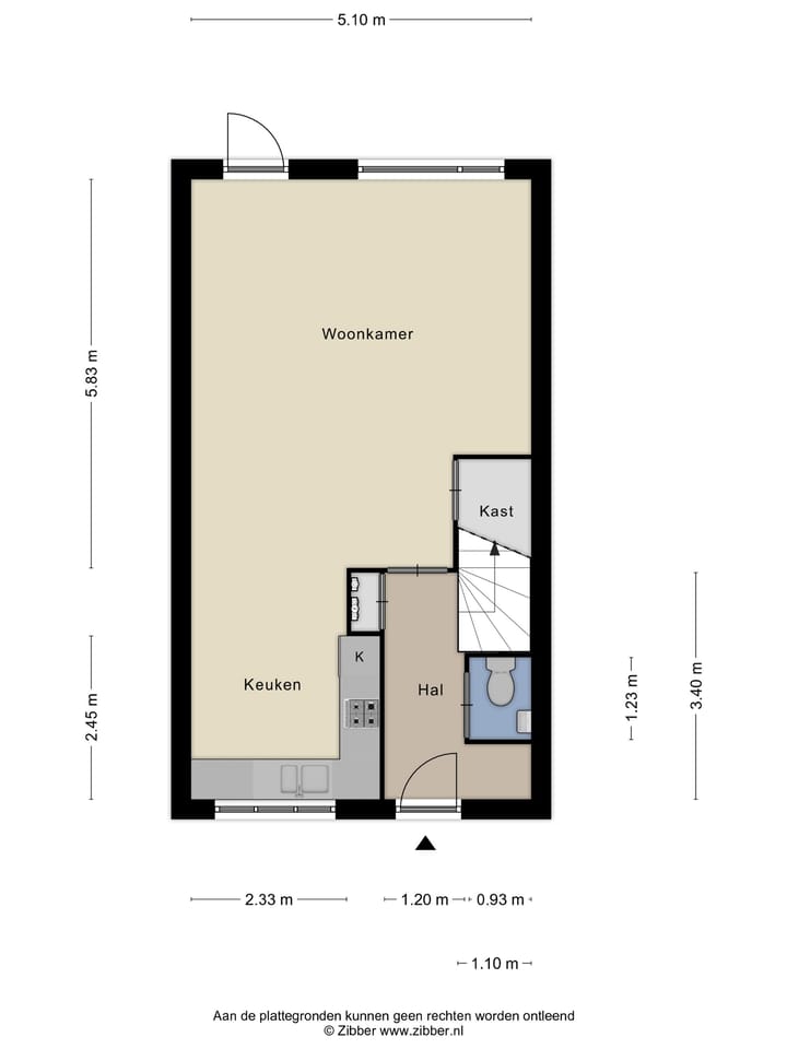 Tussenwoning te huur: Lelietuin 11, Houten