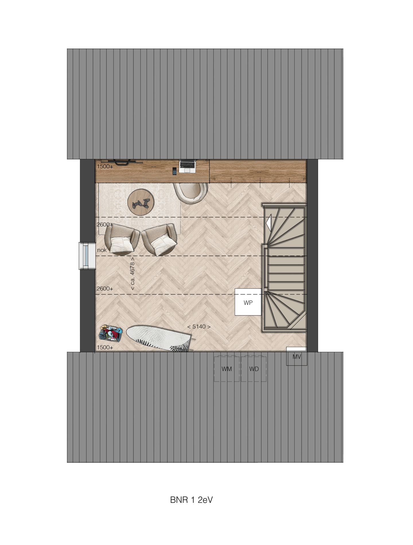Foto 5 van Hoekwoning (Bouwnr. 1)