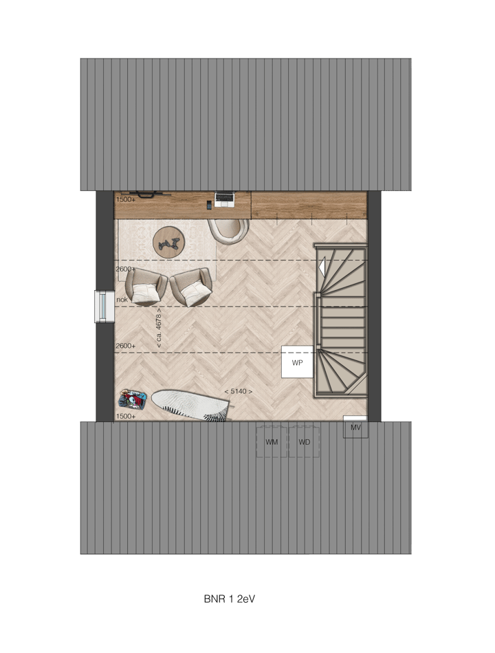 Foto 5 van Hoekwoning (Bouwnr. 1)