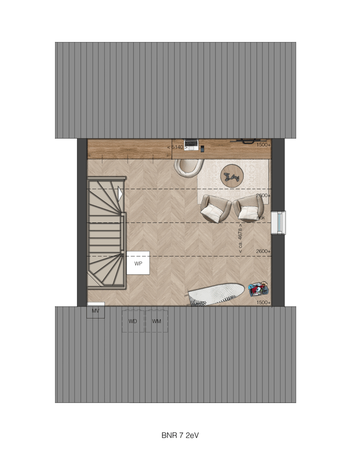 Foto 5 van Hoekwoning (Bouwnr. 7)