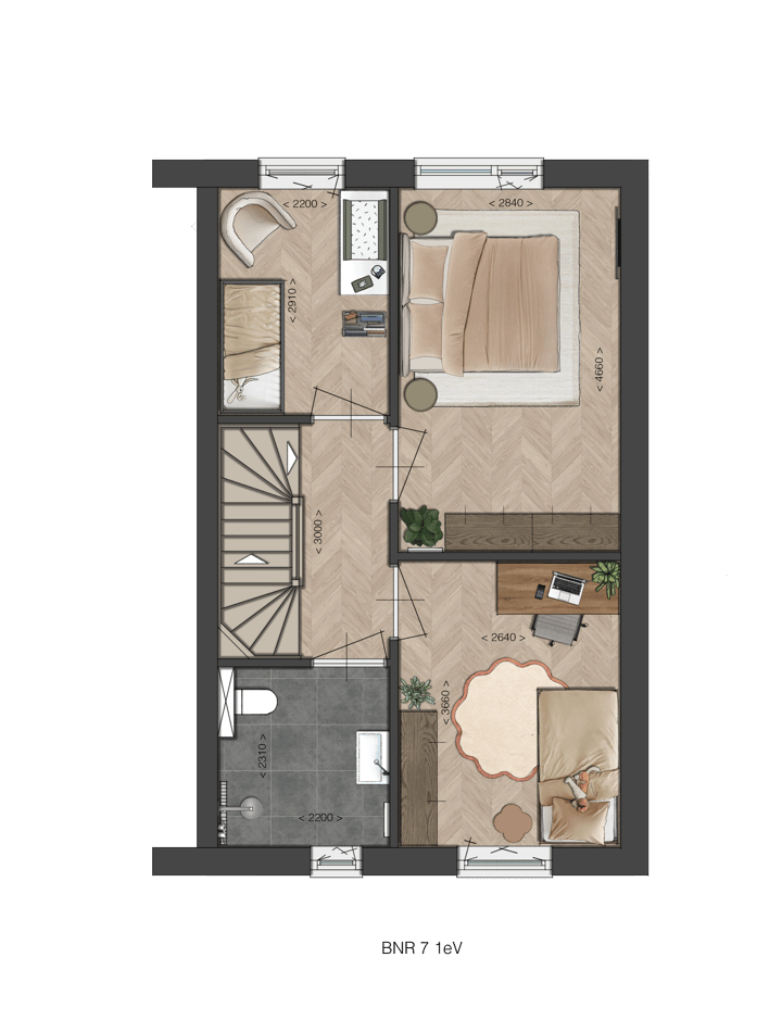 Foto 4 van Hoekwoning (Bouwnr. 7)
