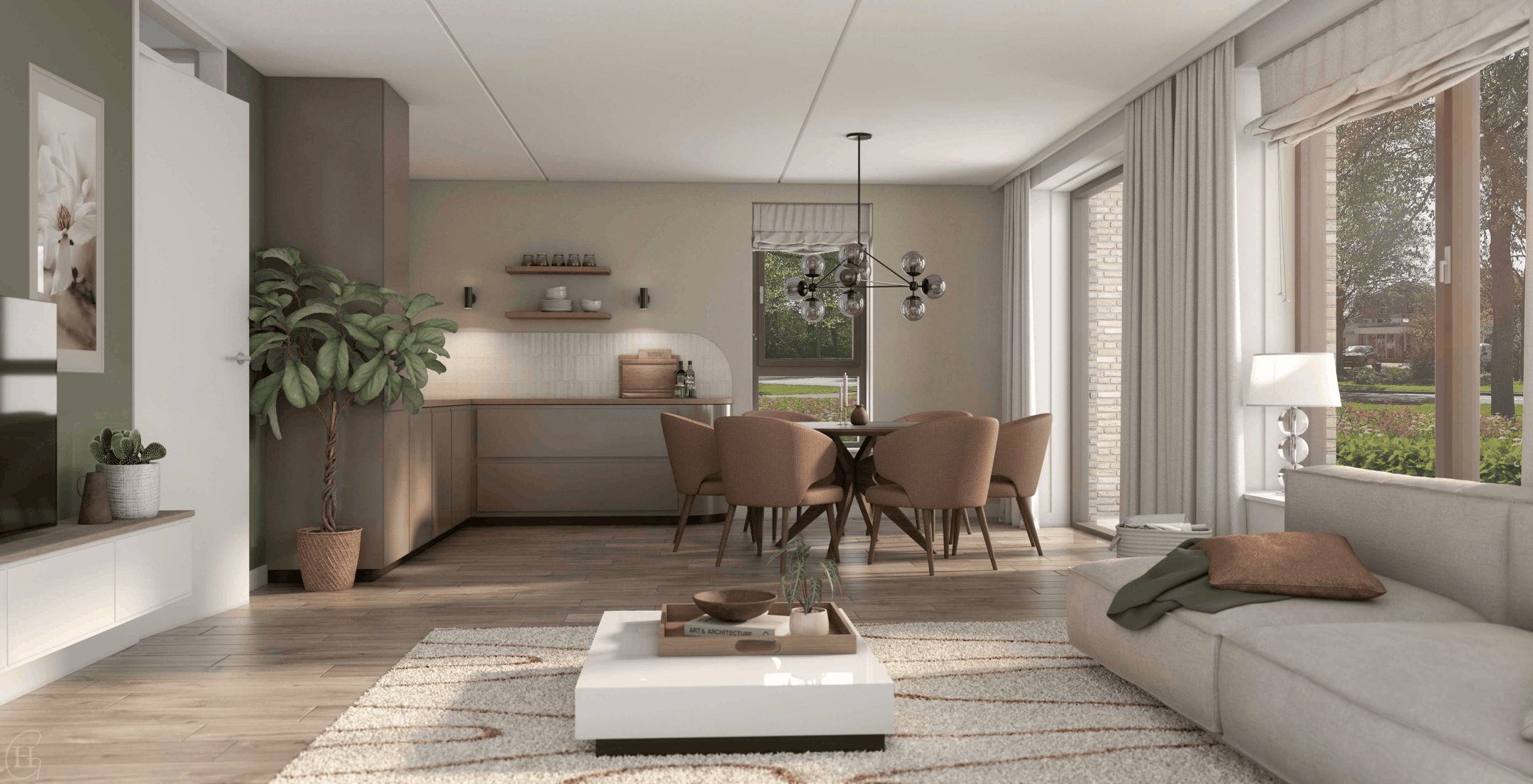 Foto 3 van Appartement Type B (Bouwnr. 14)