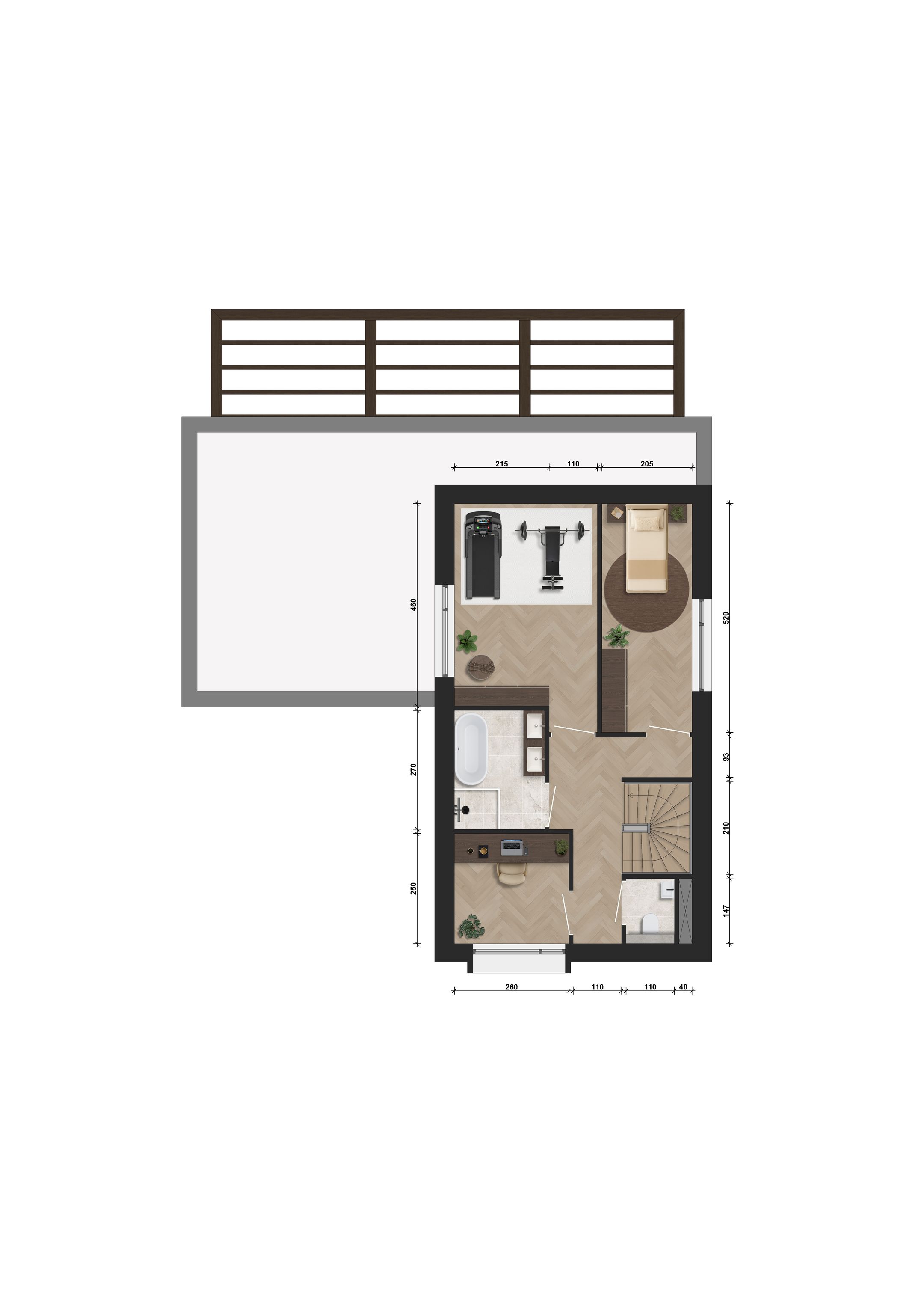 Foto 6 van Parkwoningen (Bouwnr. B.7.01)