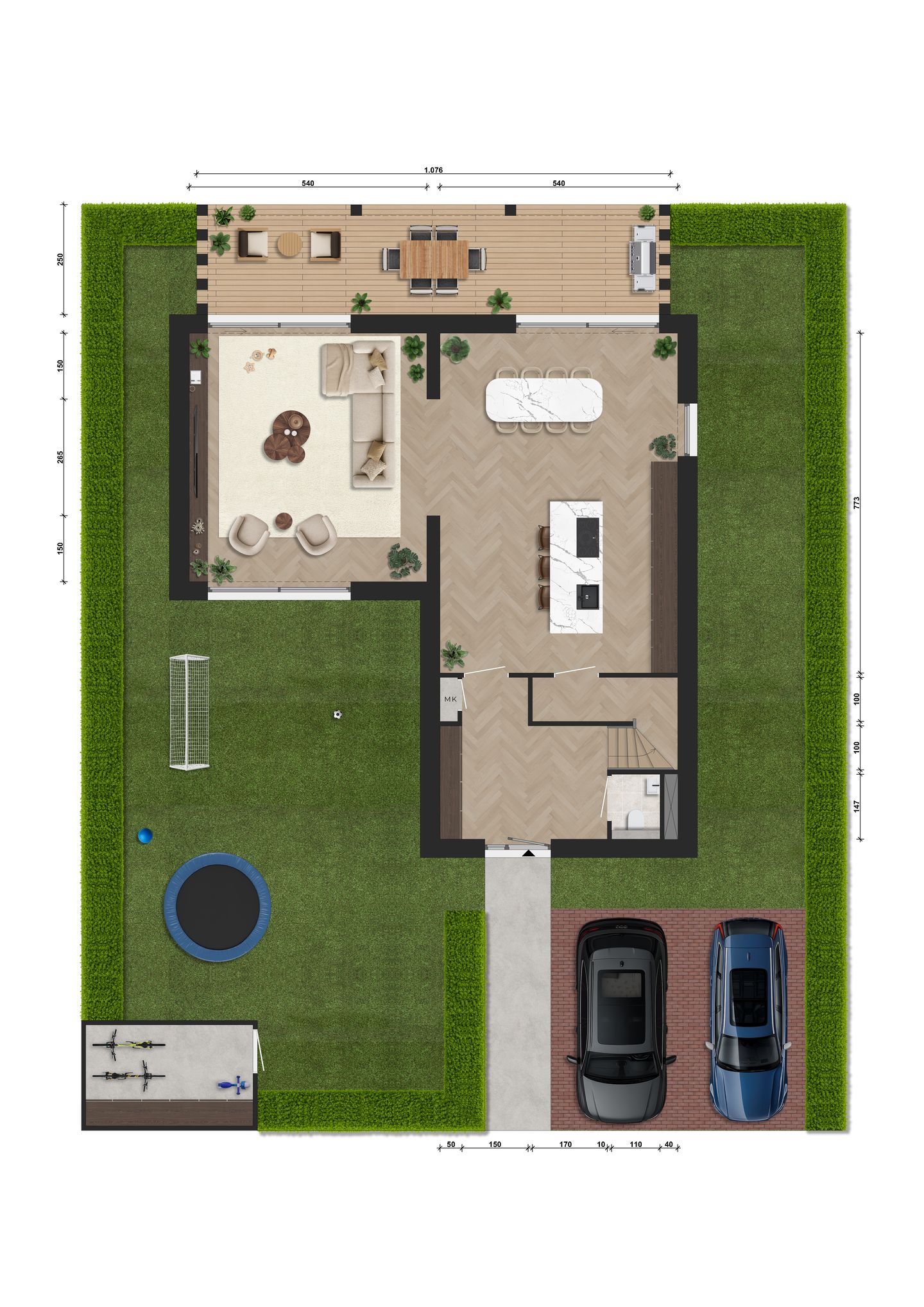 Foto 4 van Parkwoningen (Bouwnr. B.7.01)