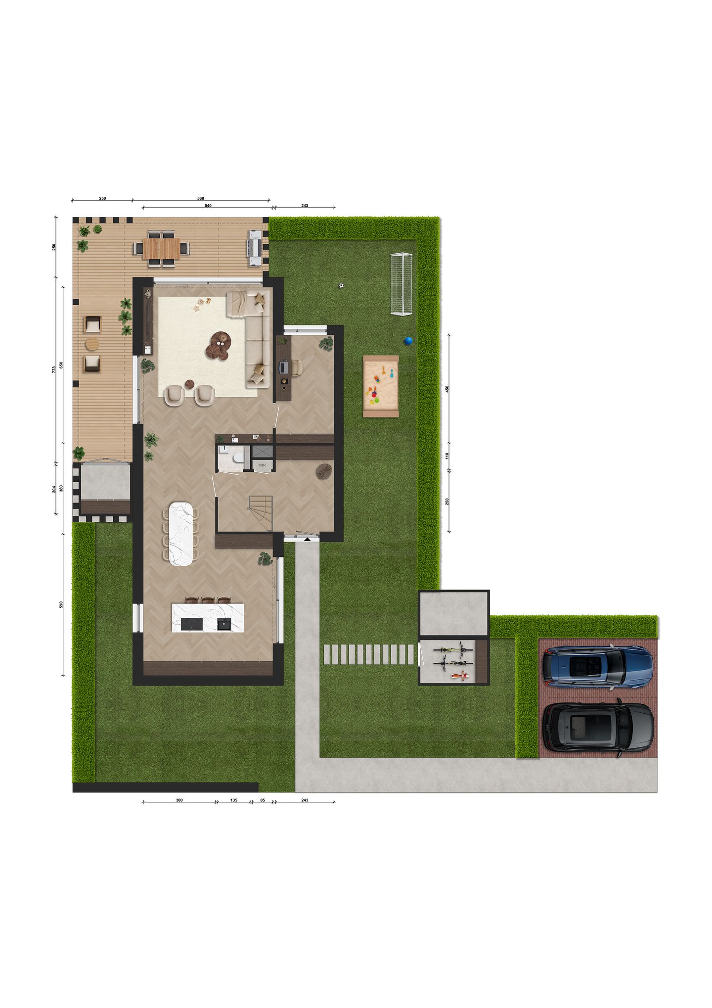 Foto 4 van Parkwoningen (Bouwnr. C.5.01)