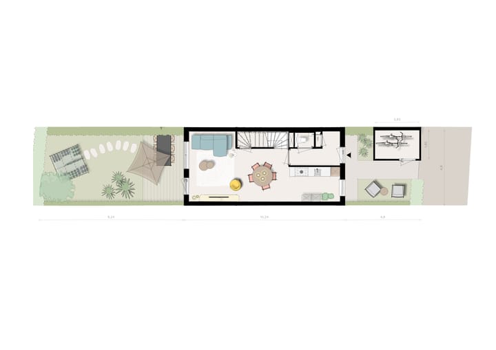 Appartement te koop: Moestuin 34, Middelharnis
