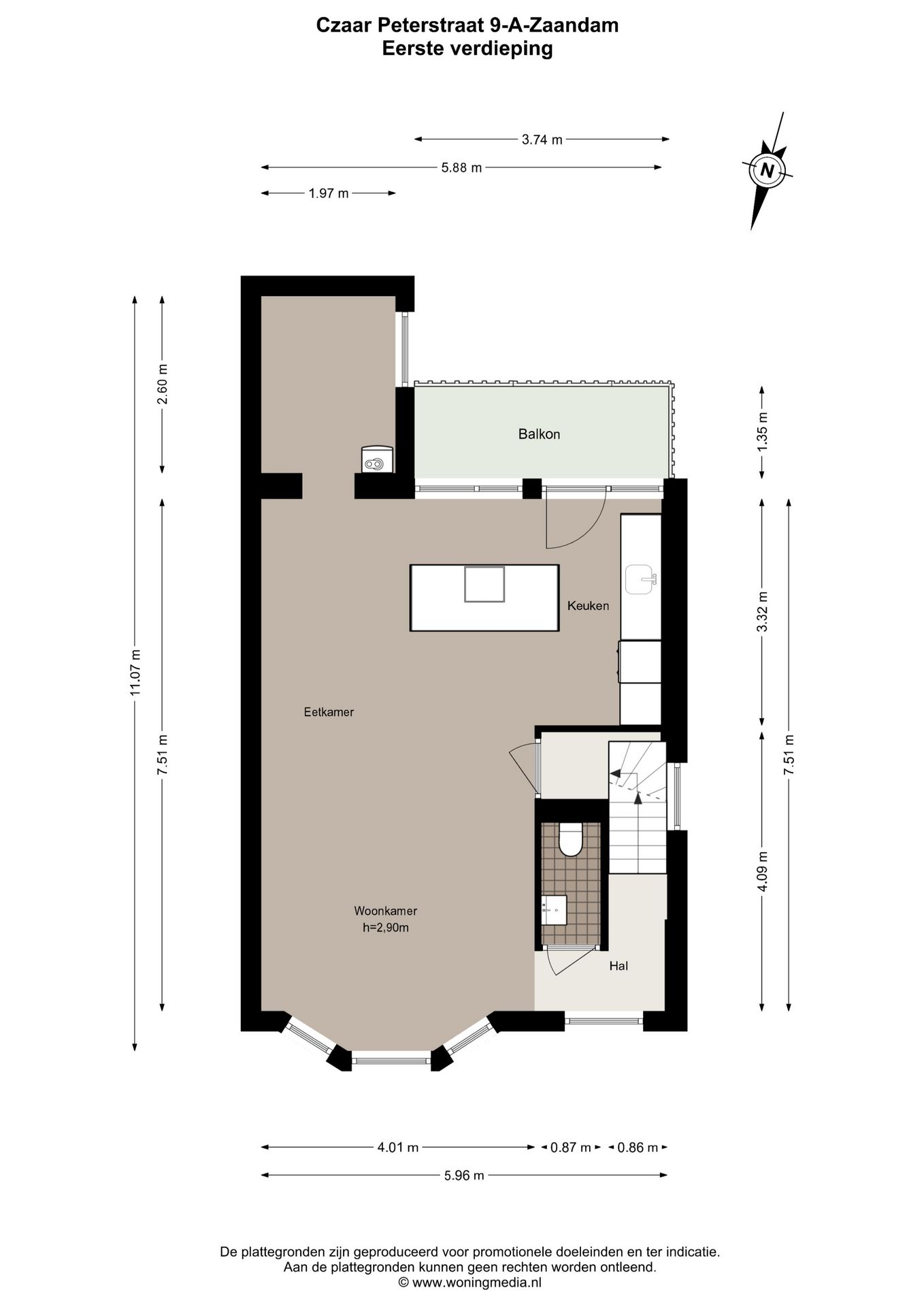 Photo 29 of Czaar Peterstraat 9-A