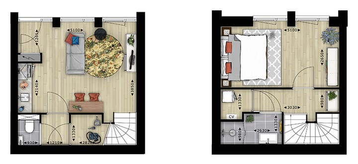 Appartement te huur: Lariksplaats 114, Tilburg