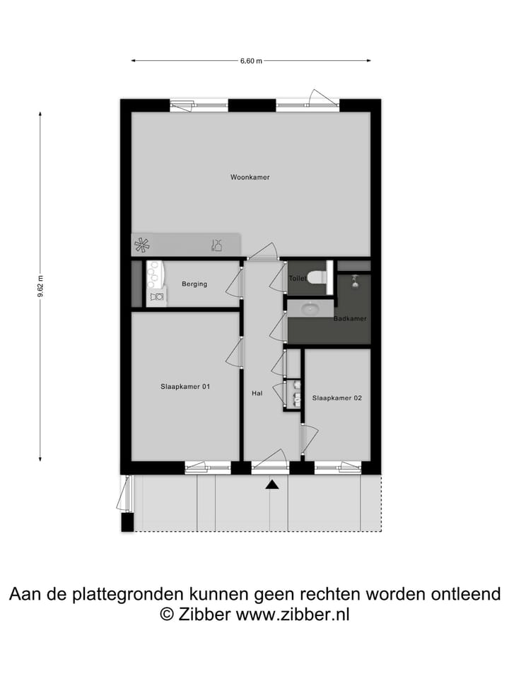 Appartement te huur: Hoflaan 82, Zevenaar