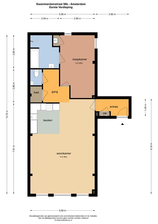 Foto 18 van Swammerdamstraat 56-B