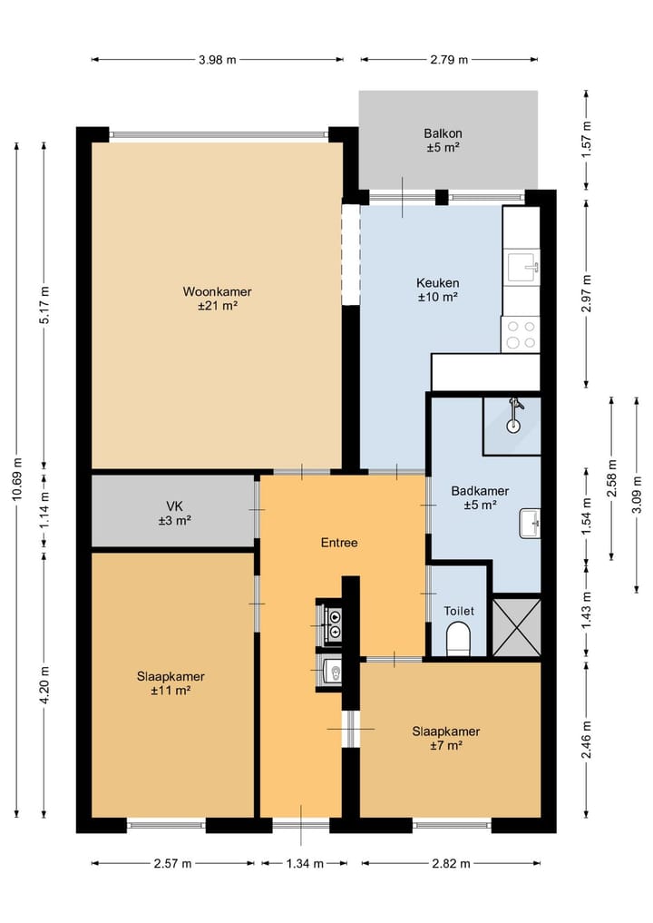 Appartement te koop: Akropolishof 134, Delft