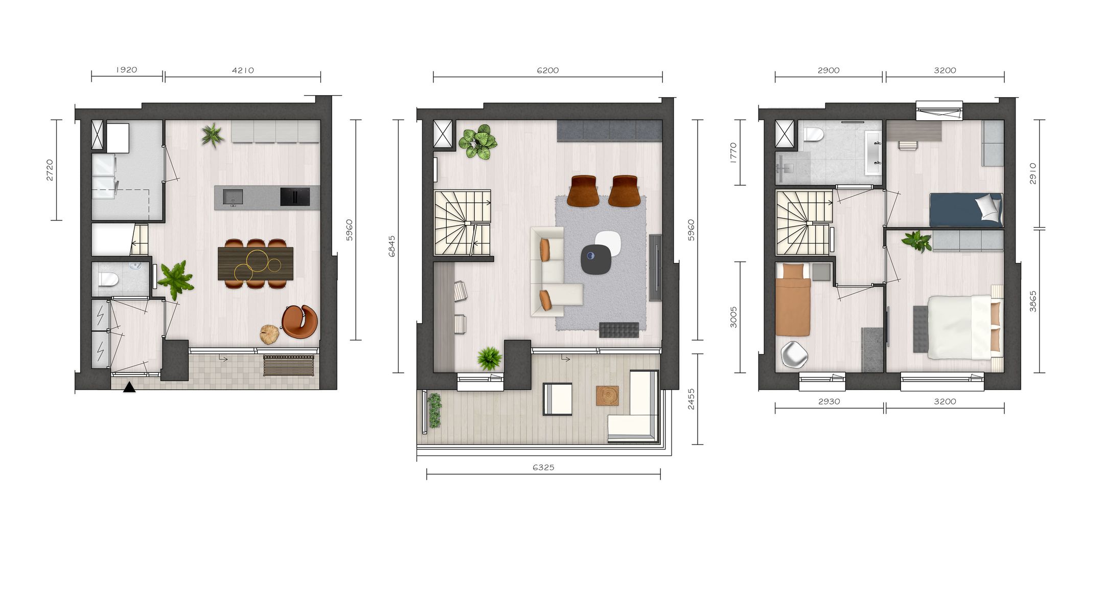 Foto 3 van Outer House North - Stadswoning (Bouwnr. 1)