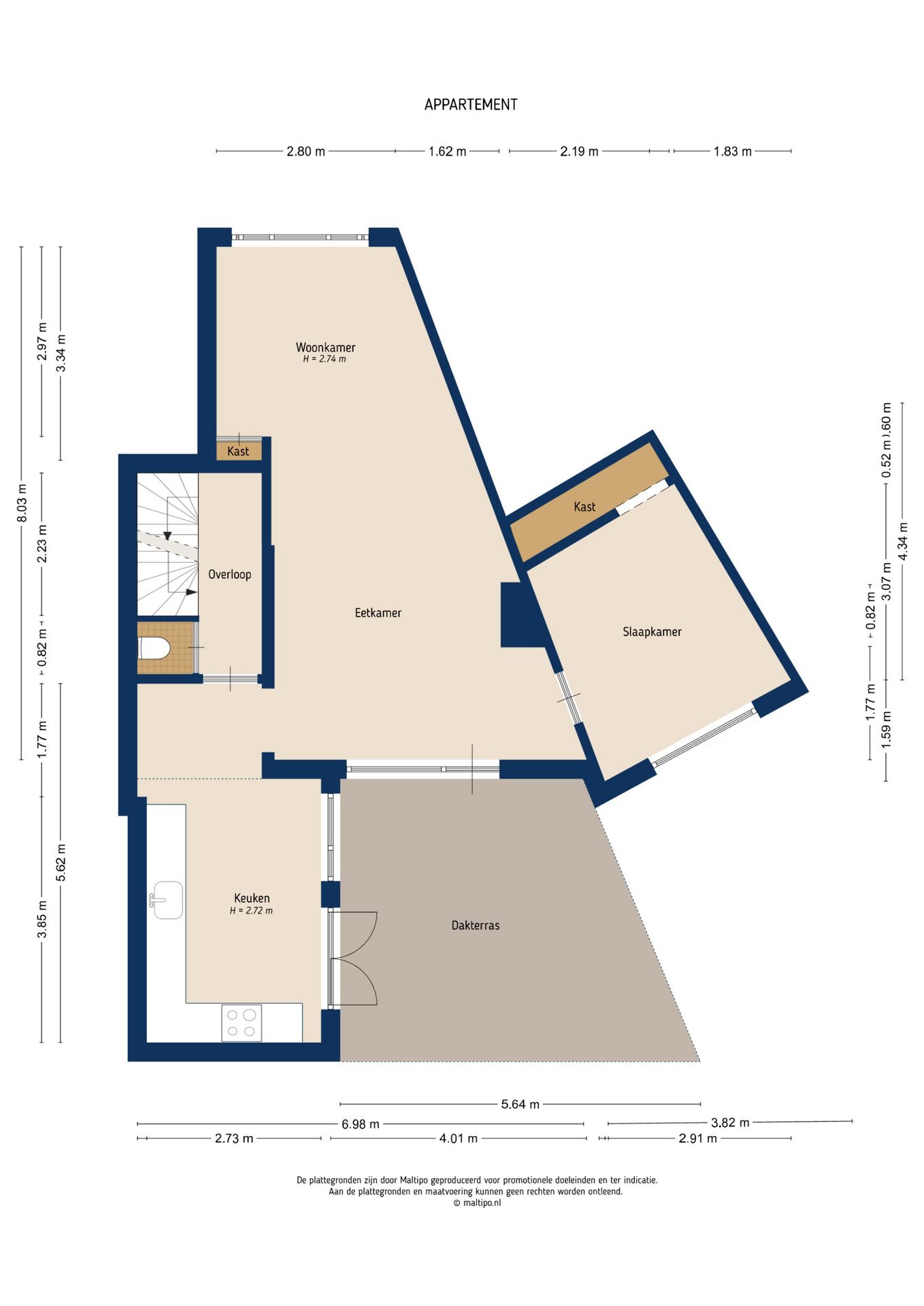 Foto 44 van P.C. Borstraat 13-BS