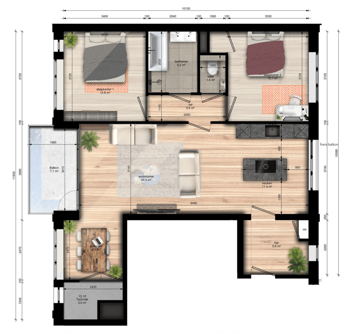 Appartement te koop: Muiderlaan 371, Amsterdam