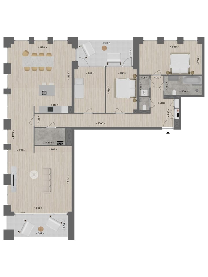 Foto 5 van Scarlet | 4-kamer appartement (Bouwnr. 688)