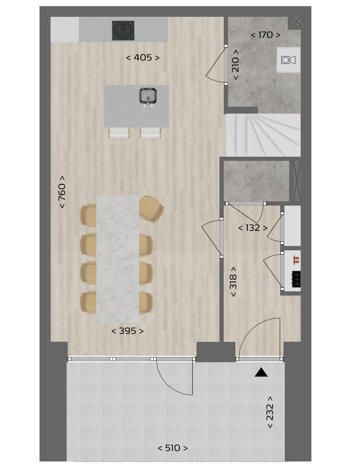 Foto 5 van Scarlet | 2-laags | 3-kamer appartement (Bouwnr. 682)