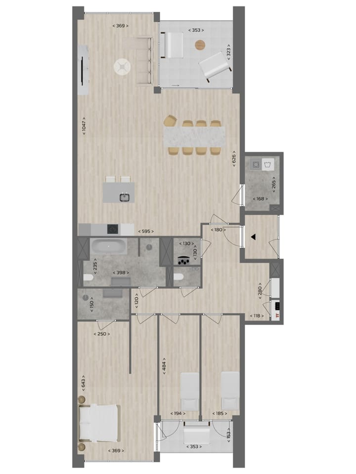 Foto 5 van Scarlet | 4-kamer appartement (Bouwnr. 656)
