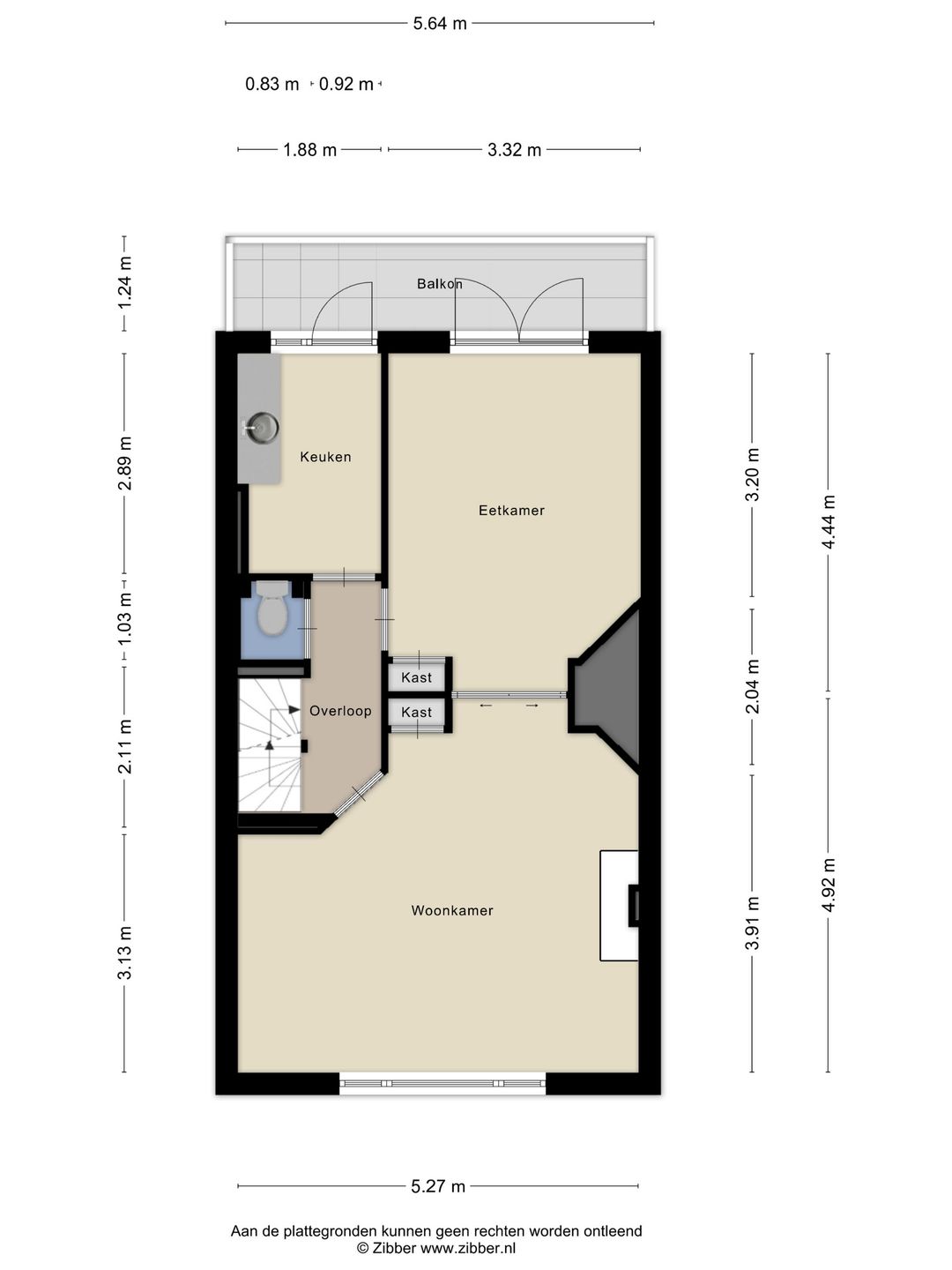 Foto 16 van Spijkerstraat 136-B