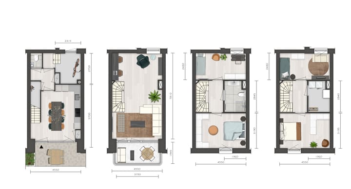 Foto 3 van Outer House South - Stadswoning (Bouwnr. 21)