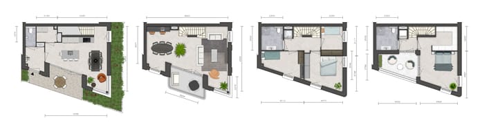 Foto 3 van Outer House South - Stadswoning (Bouwnr. 22)