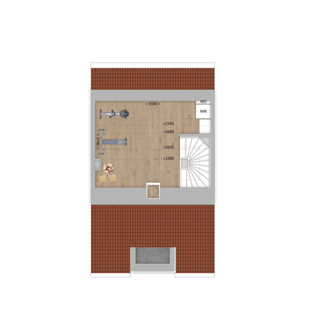Foto 11 van Tussenwoning (Bouwnr. 14)