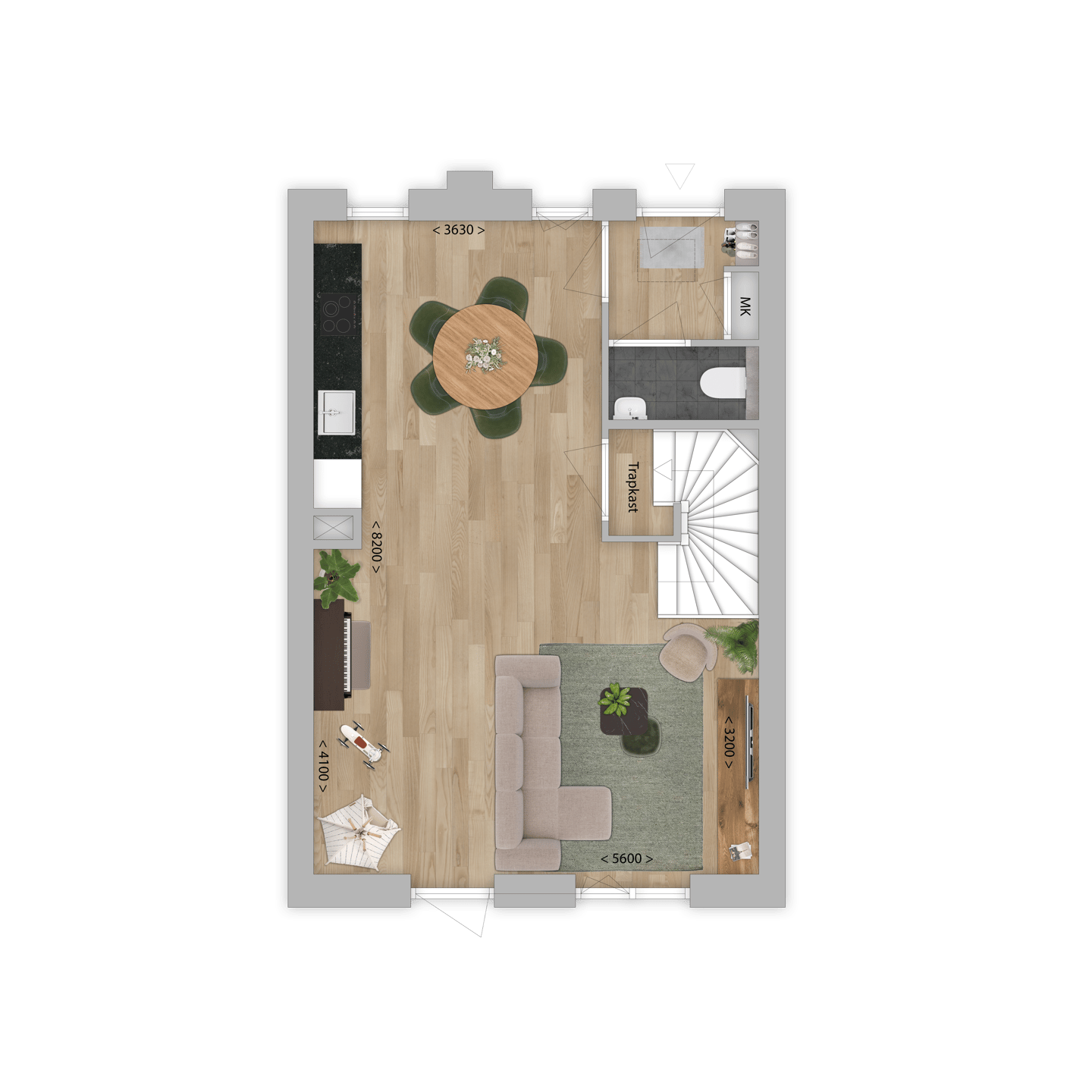 Foto 10 van Tussenwoning (Bouwnr. 22)