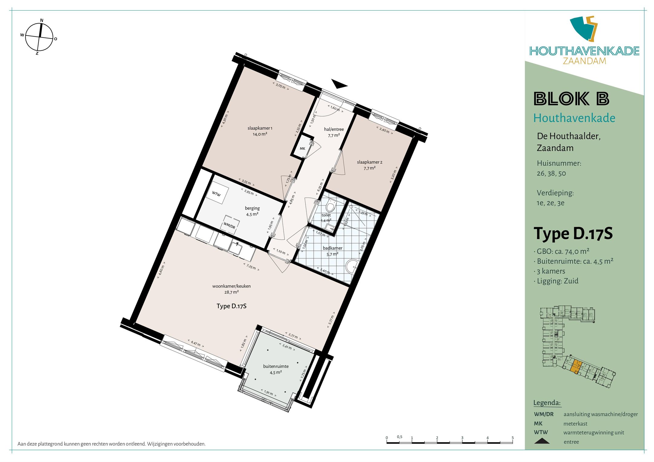 Appartement De Houthaalder 50 — foto 3