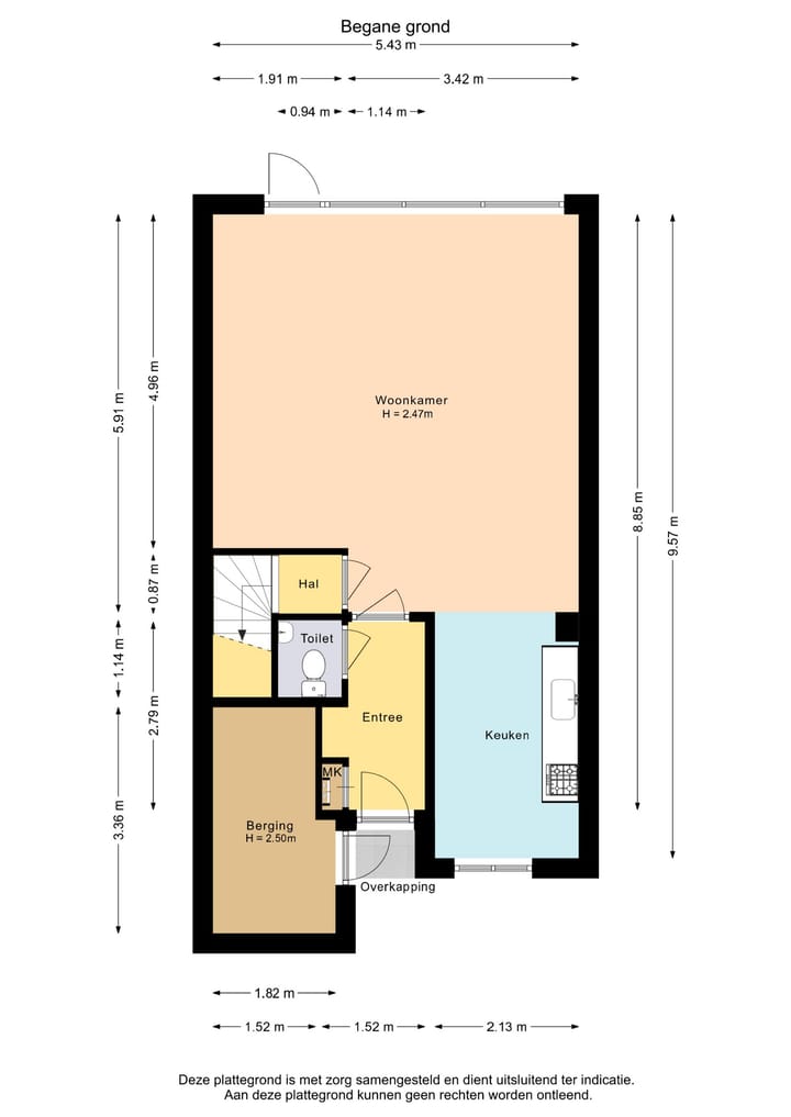 Tussenwoning te koop: Westkade 449, Huizen