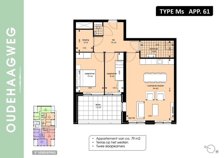 Appartement te huur: Oude Haagweg 44C, 'S-Gravenhage