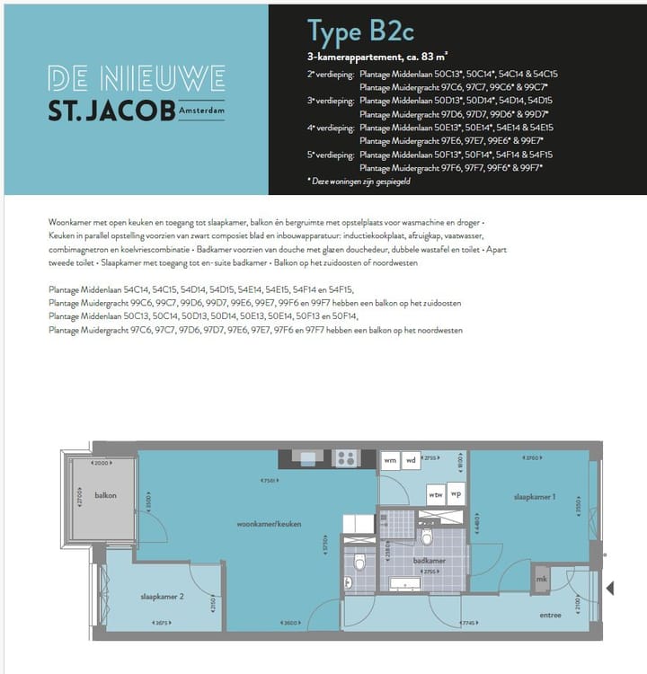 Appartement te huur: Plantage Muidergracht 99C6, Amsterdam