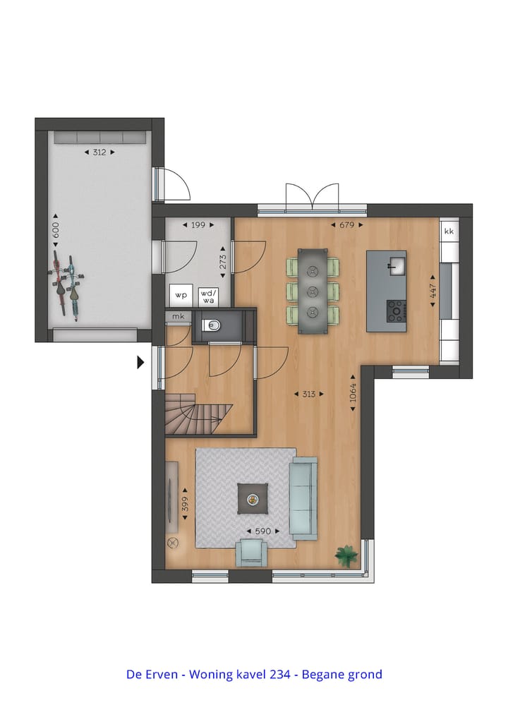 Foto 4 van Vrijstaande woning (Type 3) (Bouwnr. 237)