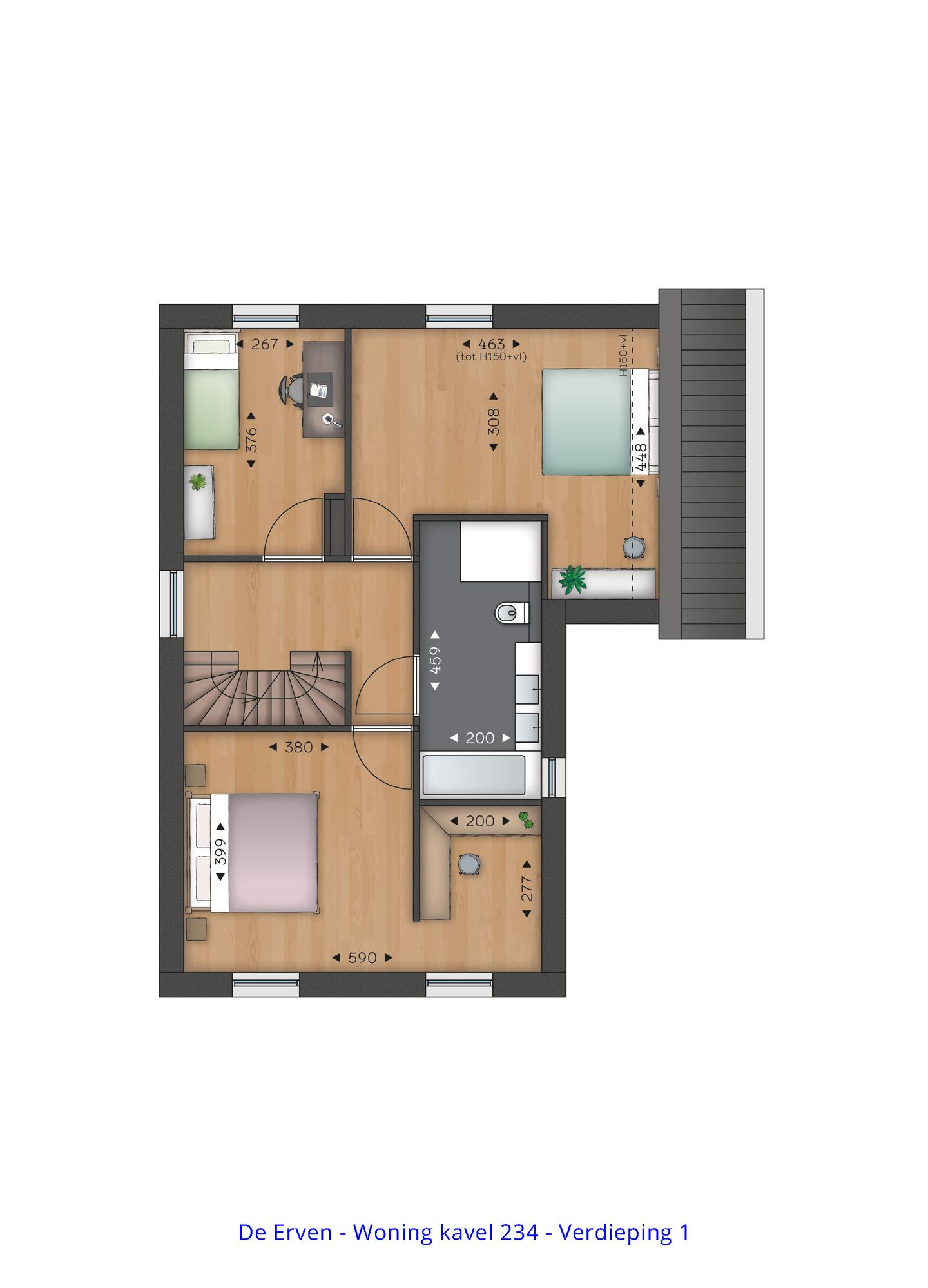Foto 5 van Vrijstaande woning (Type 3) (Bouwnr. 237)