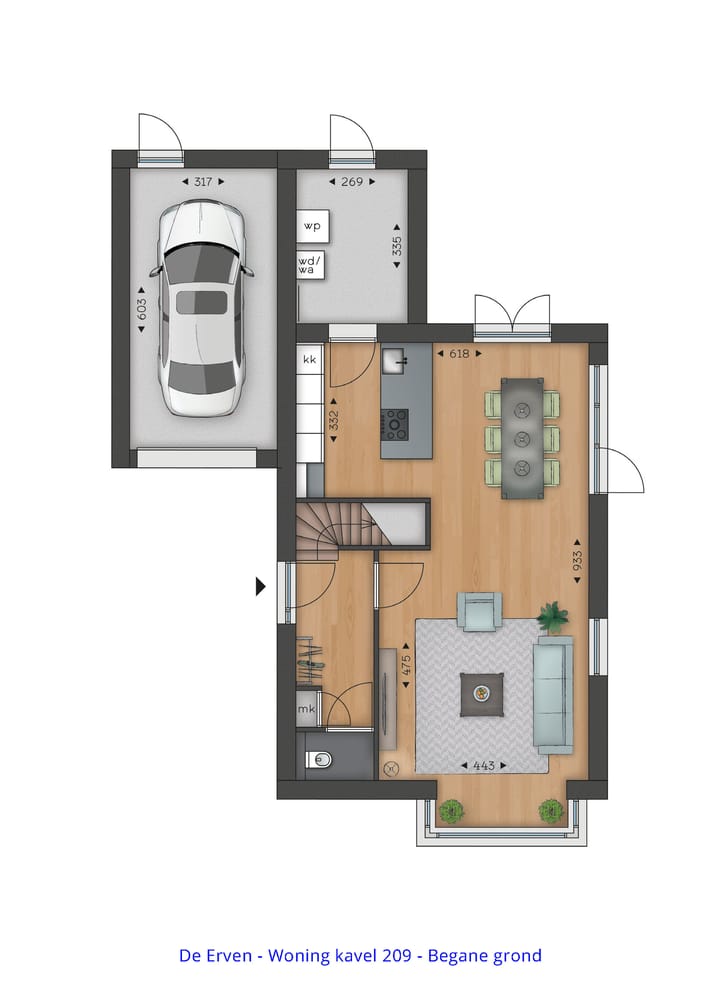 Foto 5 van Vrijstaande woning (Type 1) (Bouwnr. 212)