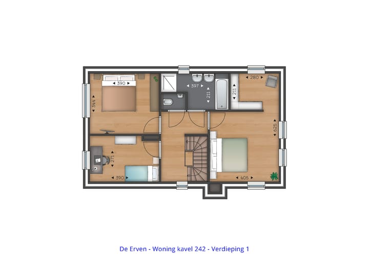 Foto 4 van Vrijstaande woning (Type 4) (Bouwnr. 242)
