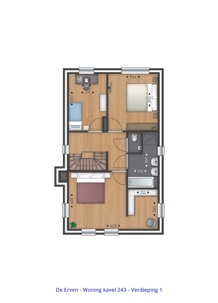 Foto 4 van Vrijstaande woning (Type 5) (Bouwnr. 243)