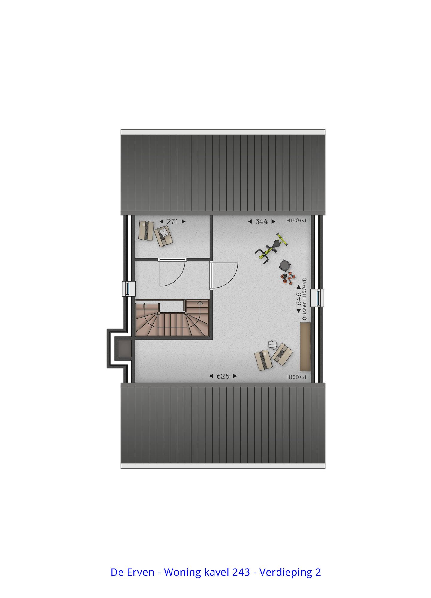 Photo 5 of Vrijstaande woning (Type 5) (Bouwnr. 243)