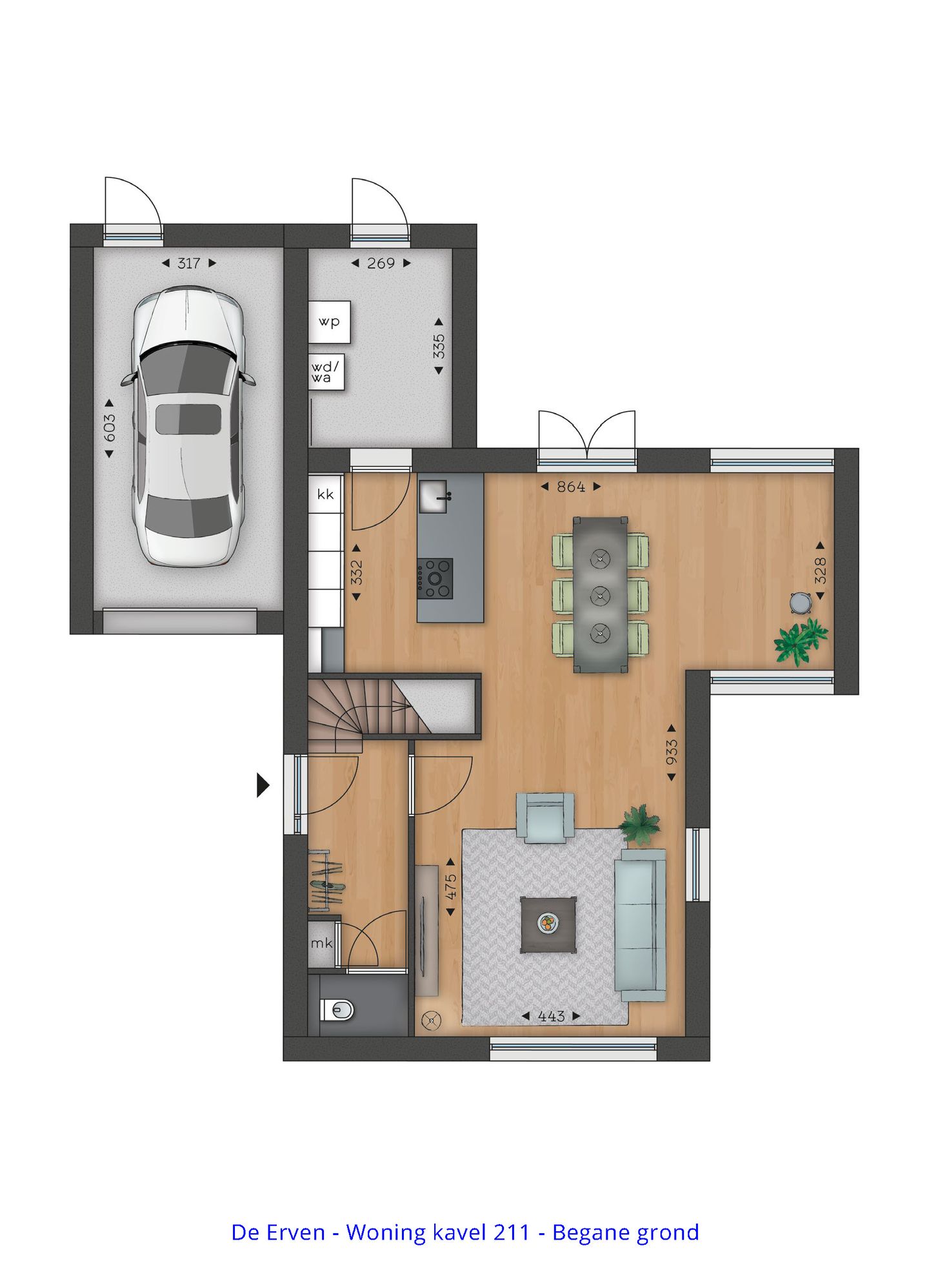 Foto 5 van Vrijstaande woning (Type 2) (Bouwnr. 213)