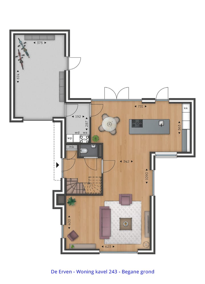 Foto 3 van Vrijstaande woning (Type 5) (Bouwnr. 243)